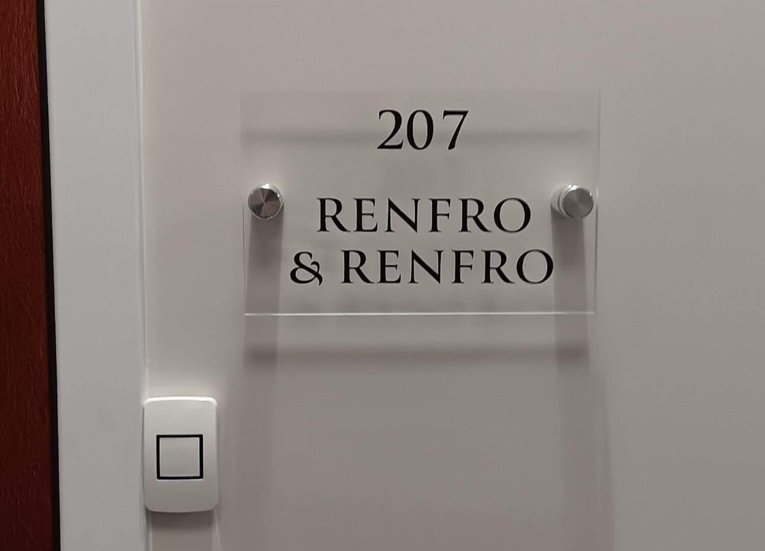 Renfro Fredericksburg Door