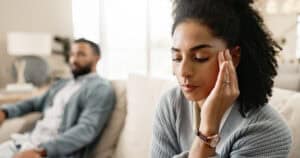 Frustrated Married Couple